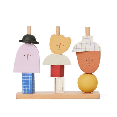 Ferm Living Character Stacking Blocks - Studio Play