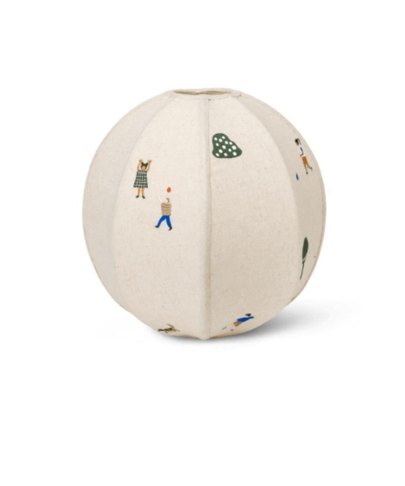Ferm Living embroidered Lampshade