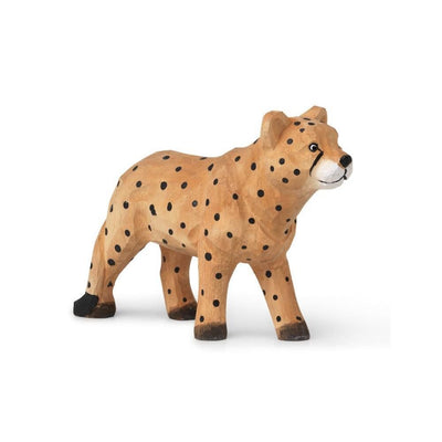Ferm Living Hand - Carved Cheetah Toy - Studio Play