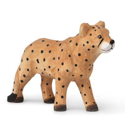 Ferm Living Hand - Carved Cheetah Toy - Studio Play