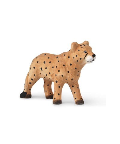 Ferm Living Hand-Carved Cheetah Toy