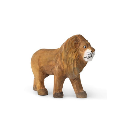 Ferm Living Hand - Carved Lion Toy - Studio Play