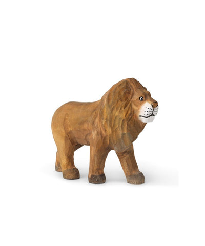 Ferm Living Hand-Carved Lion Toy