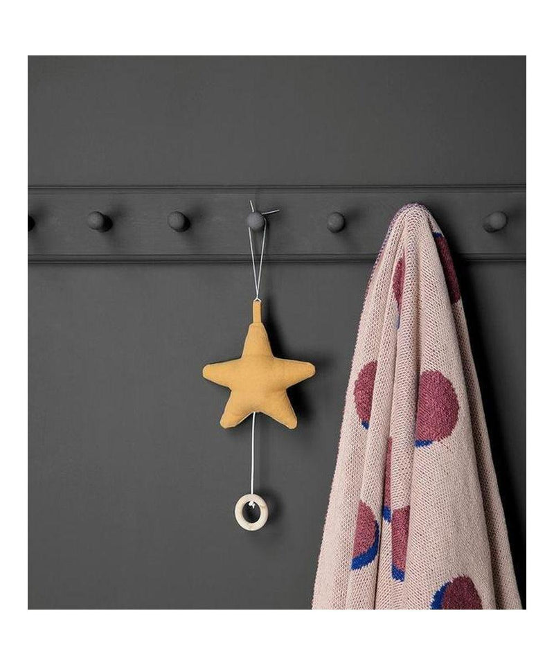 Ferm Living Muziekmobiel Ster Mustard - Studio Play