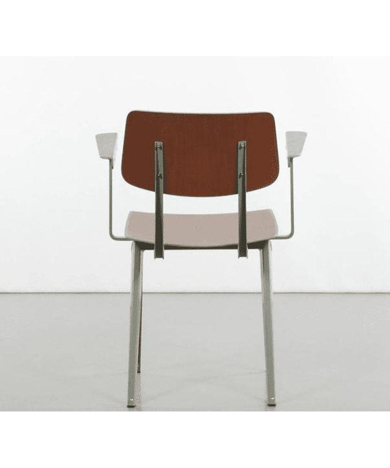Galvanitas S16 met arm Cementgrijs / Roodbruin
