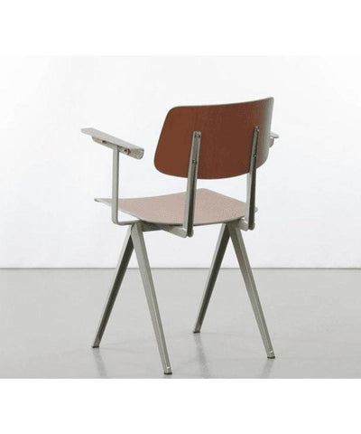 Galvanitas S16 met arm Cementgrijs / Roodbruin