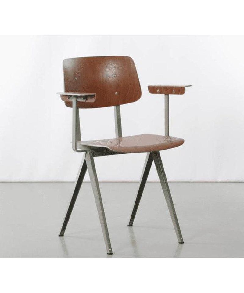 Galvanitas S16 met arm Cementgrijs / Roodbruin
