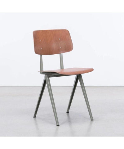 Galvanitas S16 Stoel Cementgrijs Bruin - Studio Play