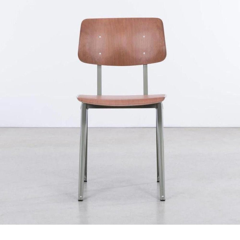 Galvanitas S16 Stoel Cementgrijs Bruin - Studio Play