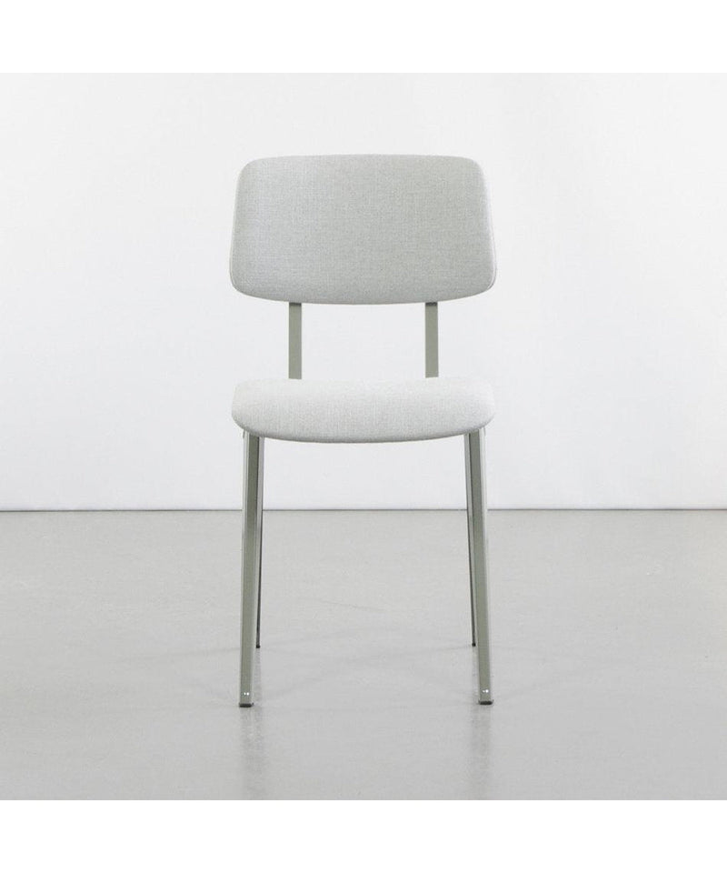 Galvanitas S16 Stoel Gestoffeerd Cementgrijs - Piquet Lightgrey 60