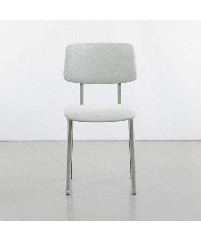 Galvanitas S16 Stoel Gestoffeerd Cementgrijs - Piquet Lightgrey 60 - Studio Play