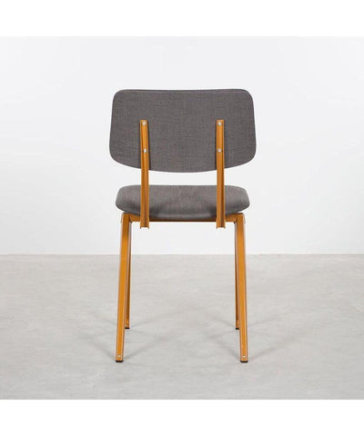 Galvanitas S16 Stoel Gestoffeerd Okerbruin - Piquet Coffee 81 - Studio Play
