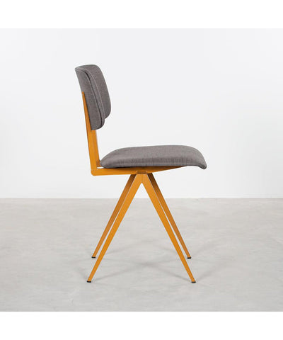 Galvanitas S16 Stoel Gestoffeerd Okerbruin - Piquet Coffee 81