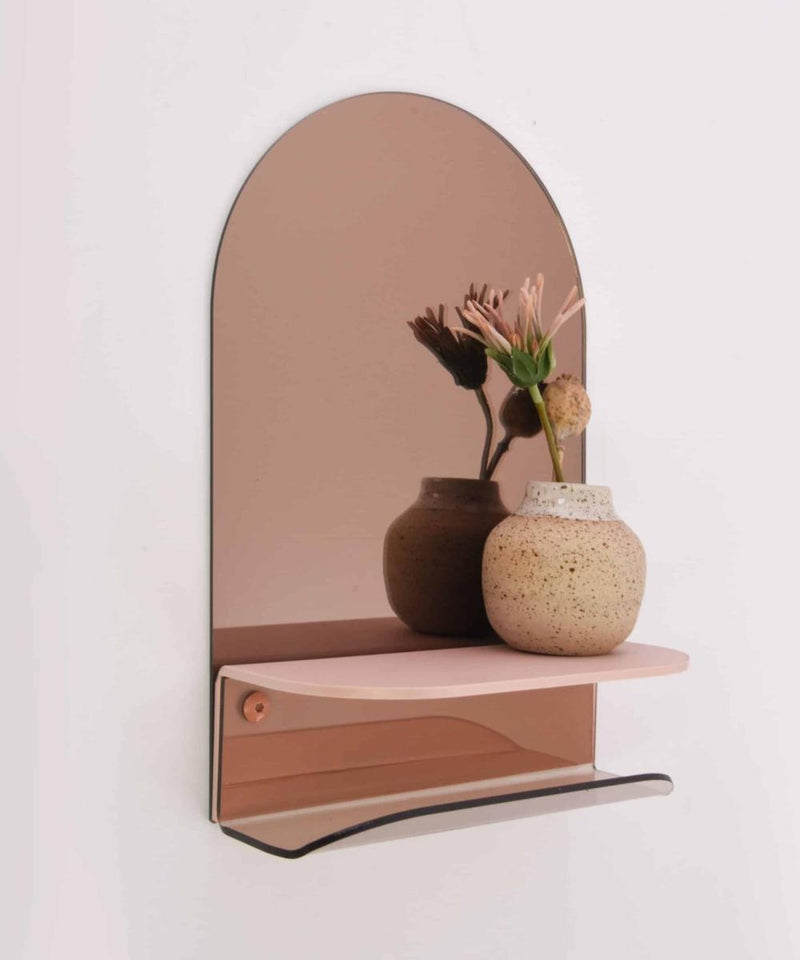Harm & Elke Wall Mirror Brons/Nude