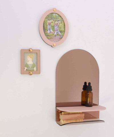 Harm & Elke Wall Mirror Brons/Nude
