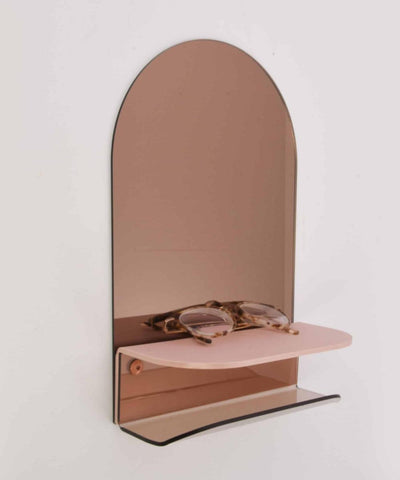 Harm & Elke Wall Mirror Brons/Nude