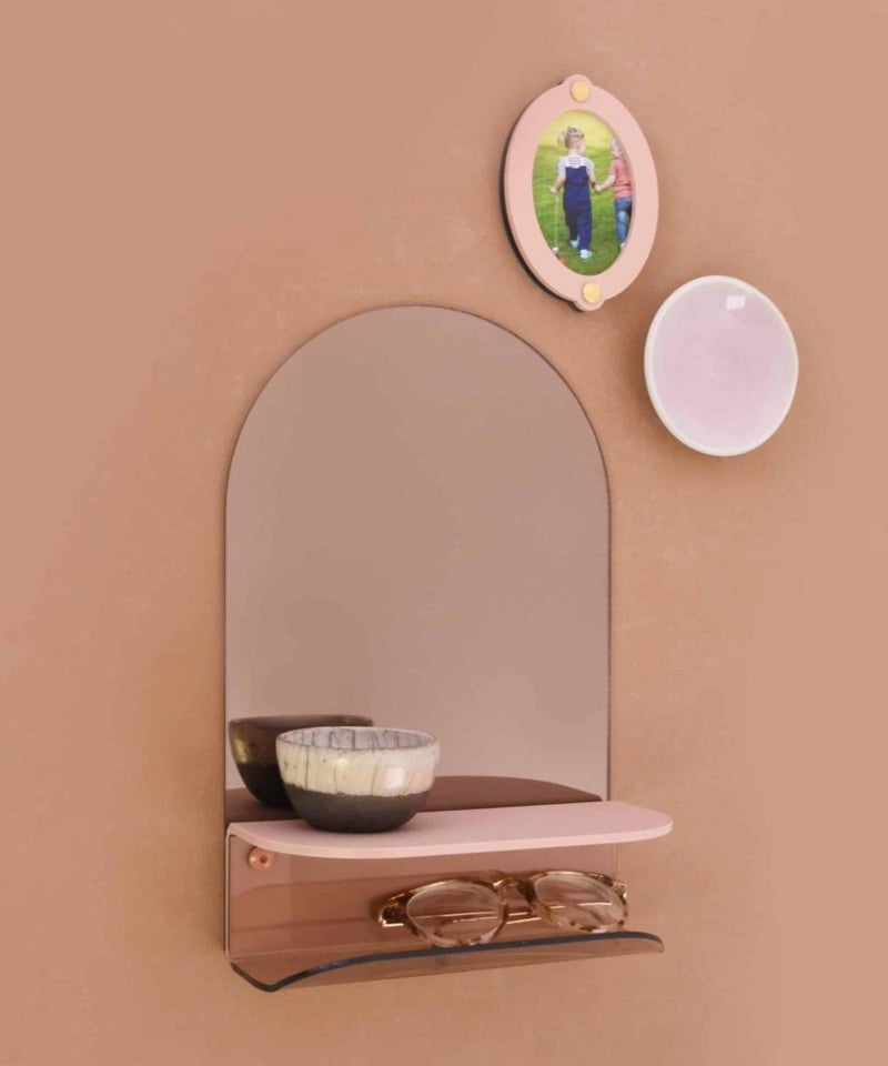 Harm & Elke Wall Mirror Brons/Nude