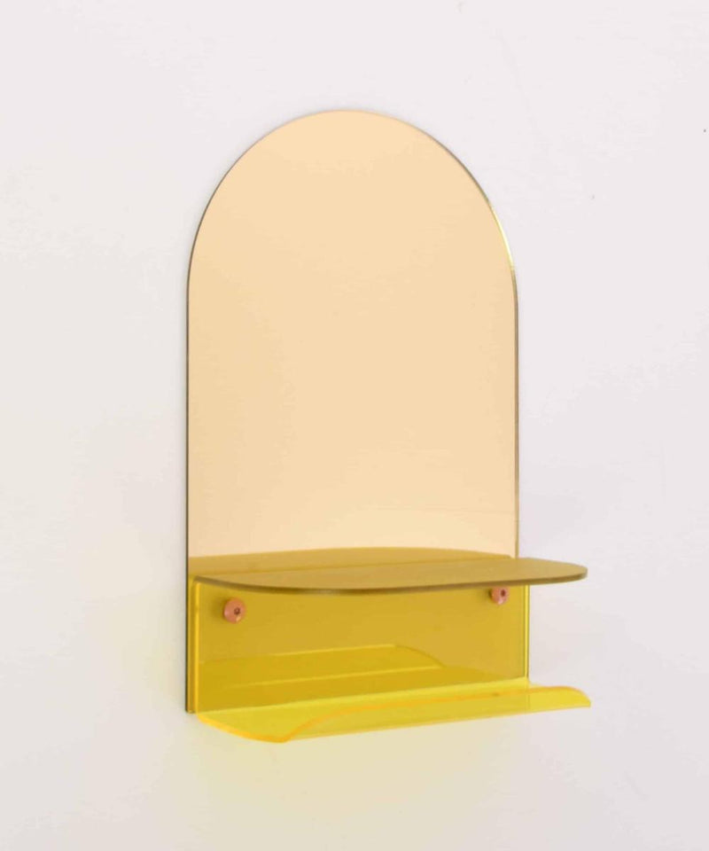Harm & Elke Wall Mirror Gold/Yellow