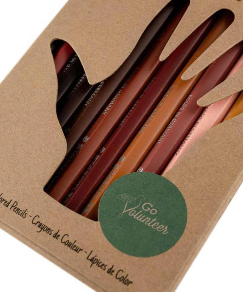 Hautfarben Skin Tones Colored Pencils
