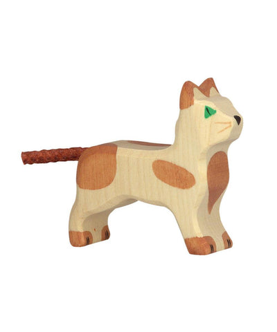 Holztiger Boerderij Kleine Kat Staand