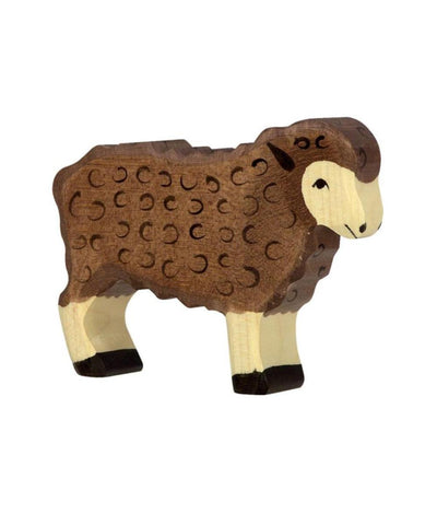 Holztiger Boerderij Zwart Schaap Staand