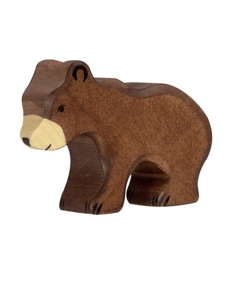 Holztiger Wildernis Bruine Beer Klein
