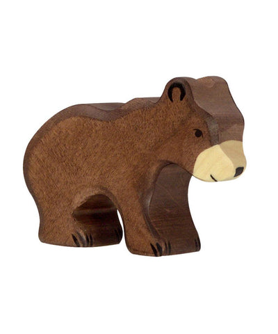 Holztiger Wildernis Bruine Beer Klein