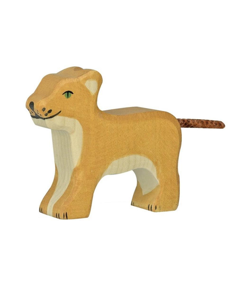 Holztiger Wildernis Leeuwenwelp Staand
