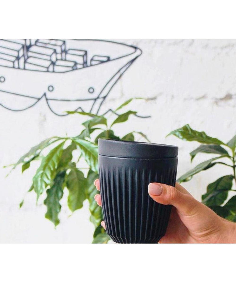 Huskee Koffie kop Charcoal Medium