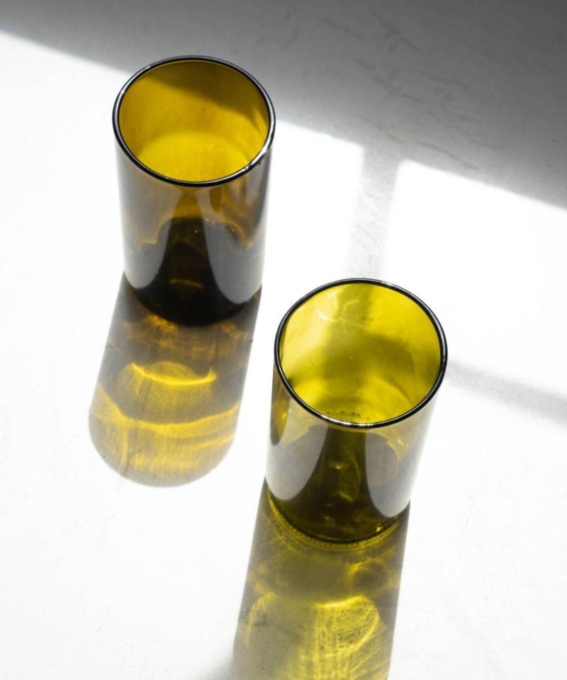 IWAS Hoog Drinkglas Olive- 1 stuk
