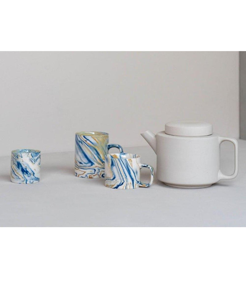Kinta Kop Mosterd & Blauw
