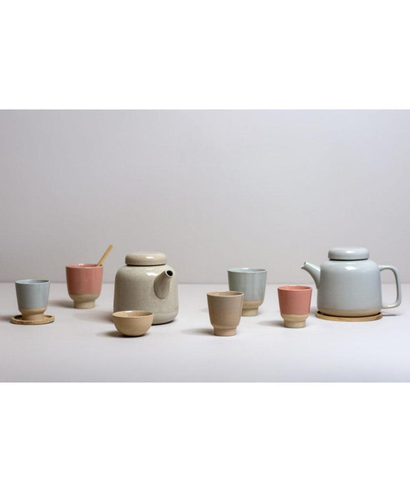 Kinta Theepot Rutunda Dotted Clay Mint