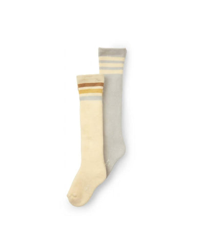 Konges Sløjd 2-Pack Long Socks Lemon Sorbet/Mint