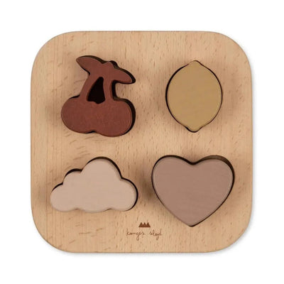 Konges Sløjd Puzzel Heart - Studio Play