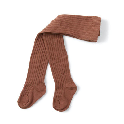 Konges Sløjd Rib Stockings Choco Bean