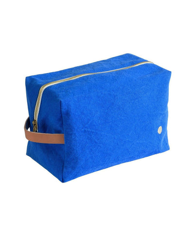 La Cerise sur le Gateau Pouch Cube Iona Bleu GM