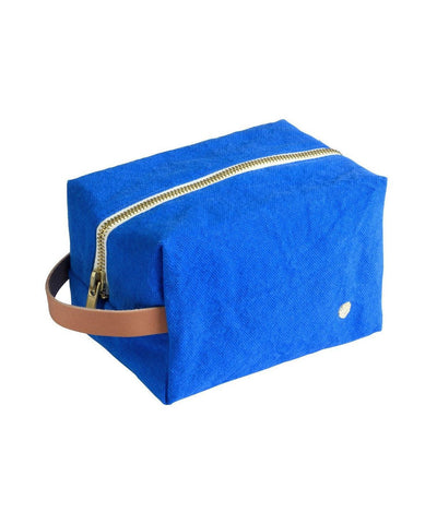 La Cerise sur le Gateau Pouch Cube Iona Bleu PM