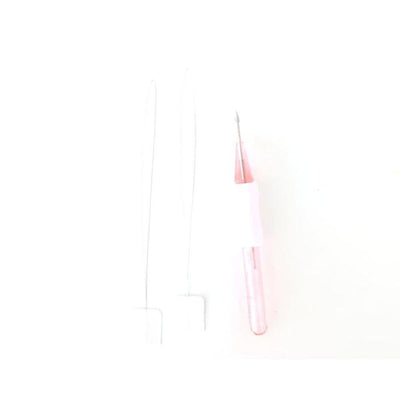 La petite Epicerie Punch Needle Magische Naald Roze & Wit - Studio Play
