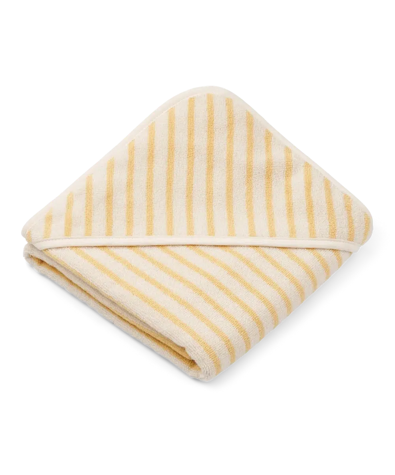 Liewood Alba Hooded Baby Towel Jojoba stripes