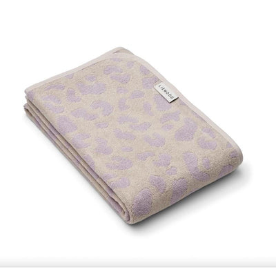 Liewood Alba Hooded baby Towel Lilac - Studio Play