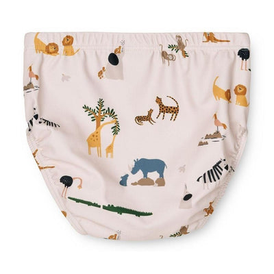 Liewood Anthony Baby Printed Swim Pants All Together/Sandy - Studio Play