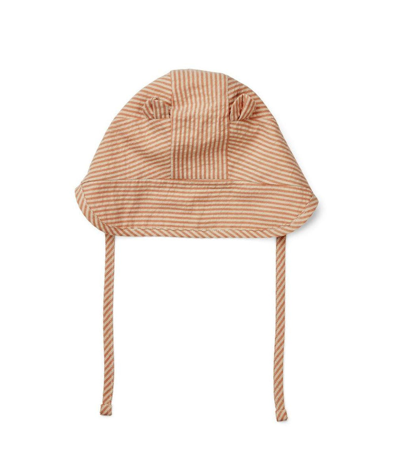 Liewood Baby Rae Sun Hat Stripe Tuscany Rose/Sandy