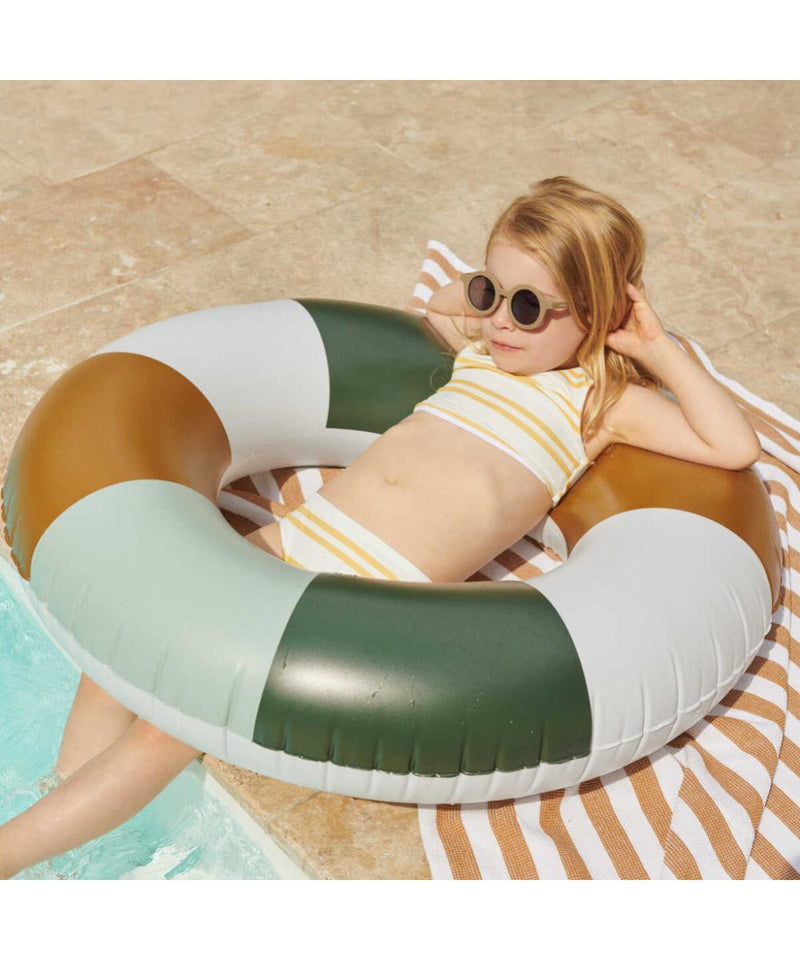 Liewood Donna Large Swim Ring Dusty Mint Stripe