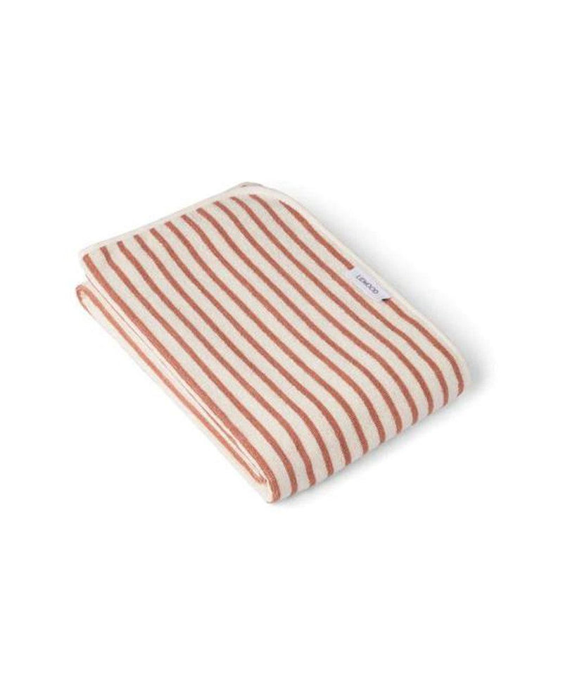 Liewood Hansen Towel Tuscany Rose stripes