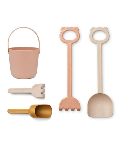 Liewood Harper Beach Set Rose Multi Mix