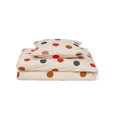 Liewood Ingeborg Bedlinnen Multi Mega Dots/Sea Shell Mix 100x140