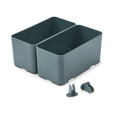 Liewood Jamal Storage Large System 2 pack Blue - Studio Play
