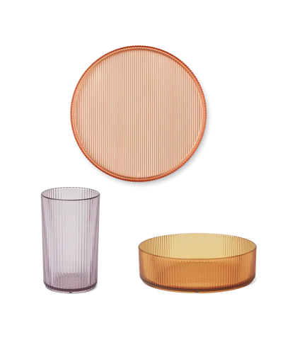 Liewood Kain Tableware Set Lilac