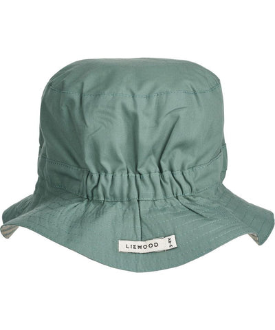 Liewood Sander Reversible Sun Hat Stripe Peppermint/Sandy