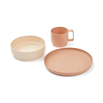 Liewood Walt Tableware Set Rose - Studio Play